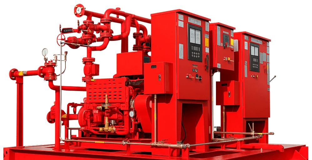 Infraestructura de impulsión anti-incendio